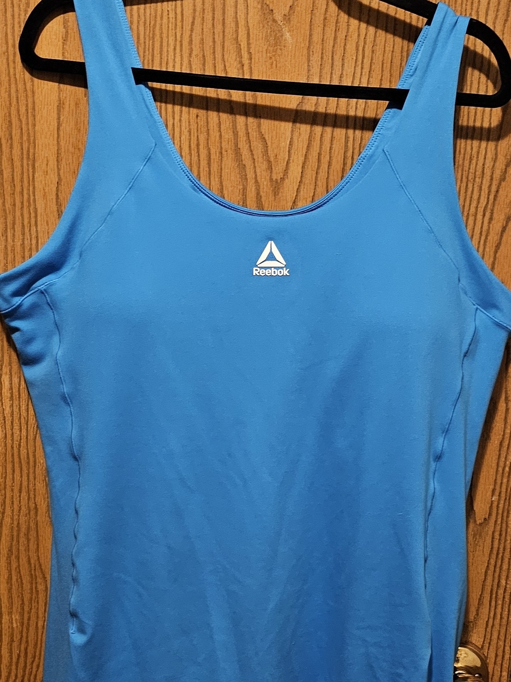 Reebok Women’s Sky Blue Scoop Tank Dress